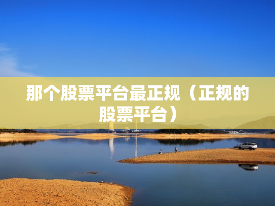那个股票平台最正规（正规的股票平台）