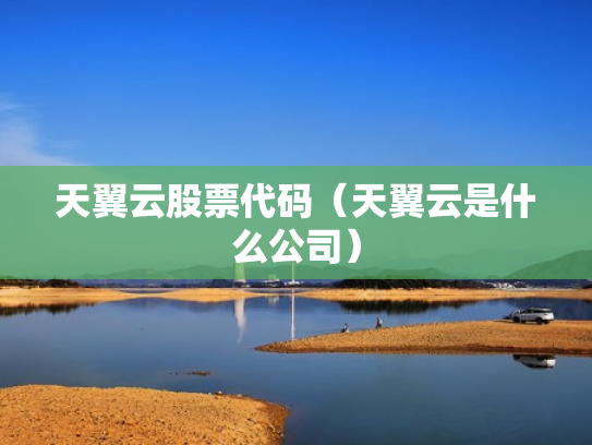 天翼云股票代码（天翼云是什么公司）