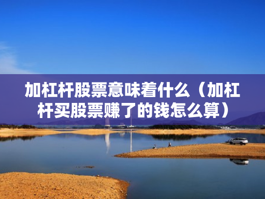 加杠杆股票意味着什么（加杠杆买股票赚了的钱怎么算）
