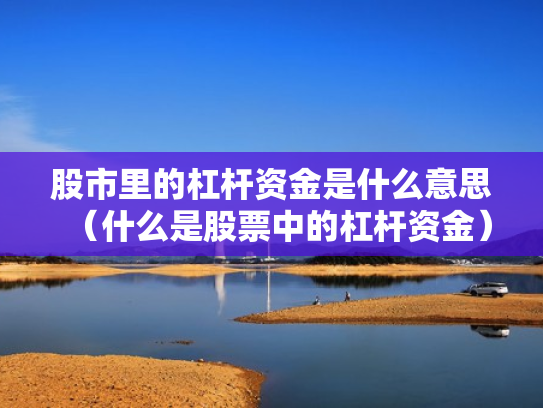 股市里的杠杆资金是什么意思（什么是股票中的杠杆资金）