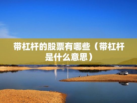 带杠杆的股票有哪些（带杠杆是什么意思）