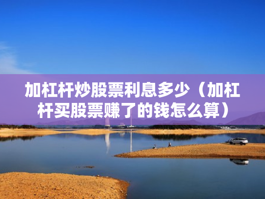 加杠杆炒股票利息多少（加杠杆买股票赚了的钱怎么算）