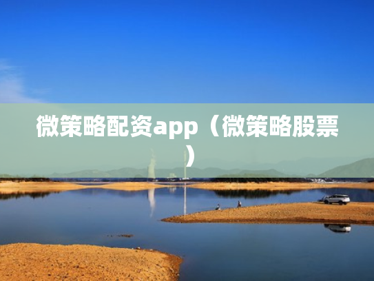 微策略配资app（微策略股票）