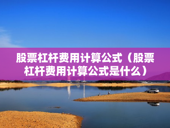股票杠杆费用计算公式（股票杠杆费用计算公式是什么）
