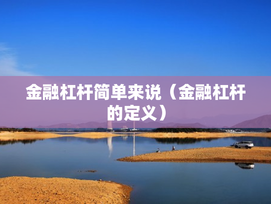金融杠杆简单来说（金融杠杆的定义）
