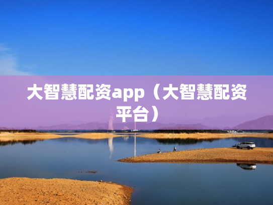 大智慧配资app（大智慧配资平台）