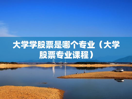 大学学股票是哪个专业（大学股票专业课程）