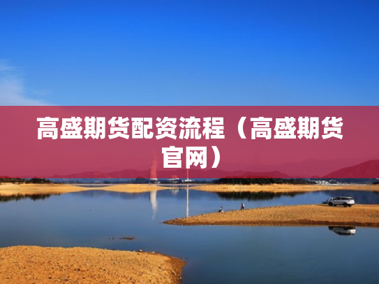 高盛期货配资流程（高盛期货官网）